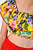 Костюм дитячий для дівчинки червоно-жовтого кольору 182581M, фото 4
