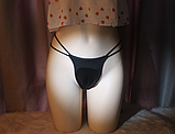 Стринги вагіна труси чорні. Накладна вагіна. Штучна вагіна, фото 10