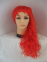Перука карнавальна червона