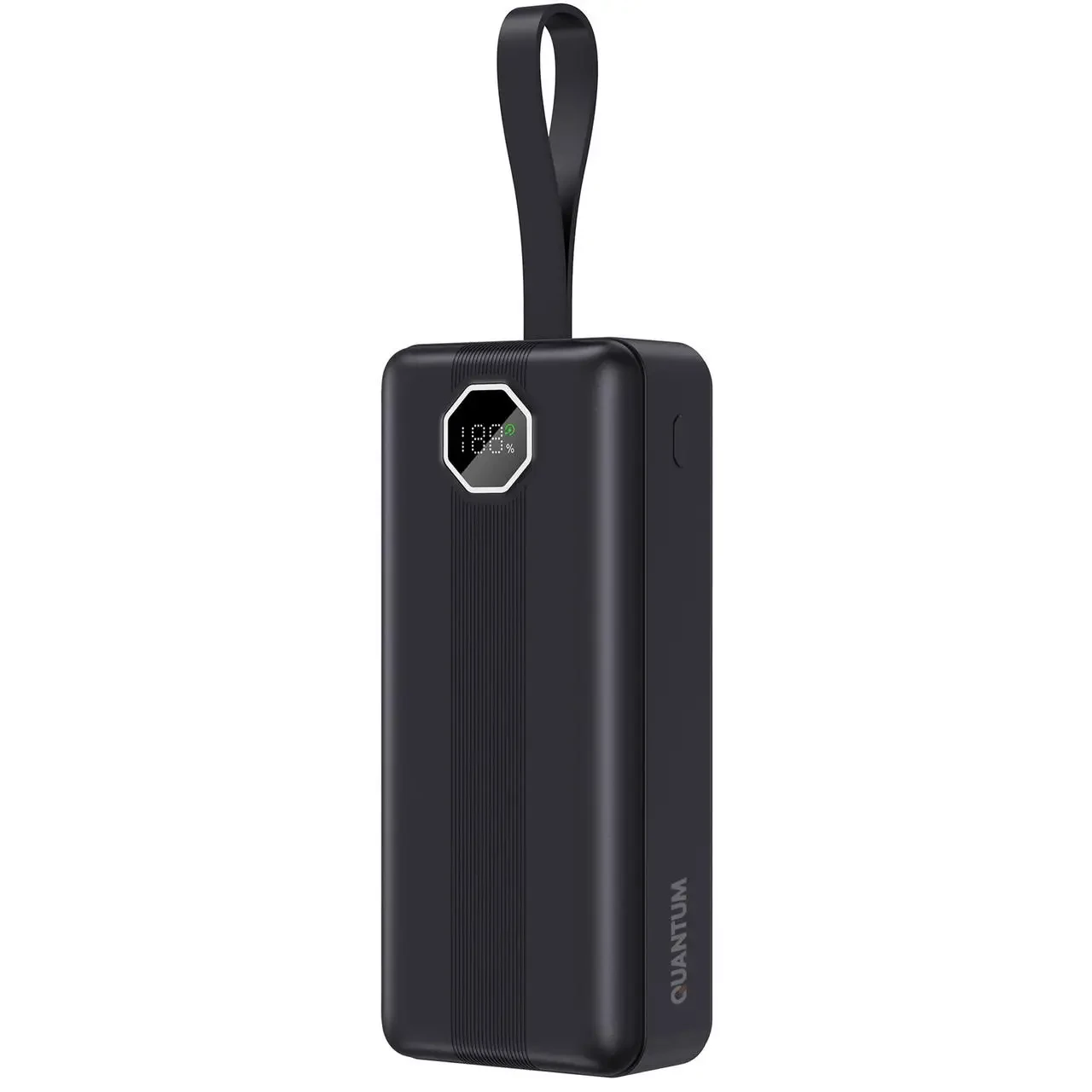 Універсальний мобільний акумулятор Quantum QM-PB1032 black 30 000mAh 3.7V fast charging