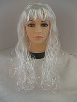 Перука карнавальний білий
