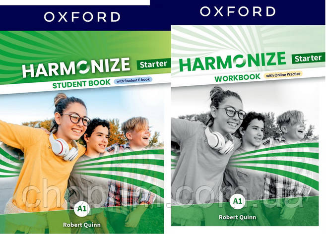 Комплект Harmonize Starter Student Book + Workbook with Online Practice / Підручник + зошит, фото 1