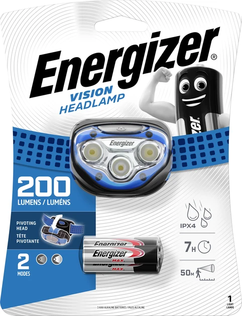 Ліхтар Energizer Headlight Vision 3xAAA (HDA323)