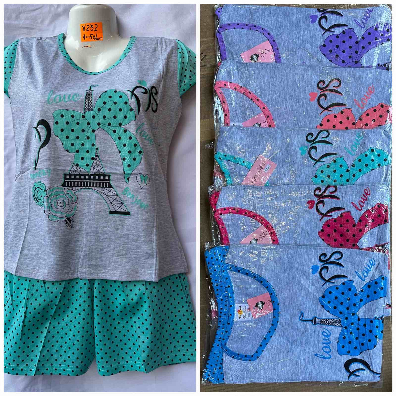 Плаття батал Розмір: 4-8 xl Зрістовка: 5 шт, фото 1