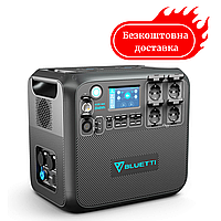 Зарядна станція Bluetti  AC200MAX - 2200 Вт - 2048 Вт-год - LiFePO4 Швидка зарядка Медапаратура