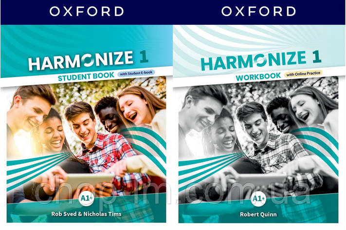 Комплект Harmonize 1 Student Book + Workbook with Online Practice / Підручник + зошит, фото 1