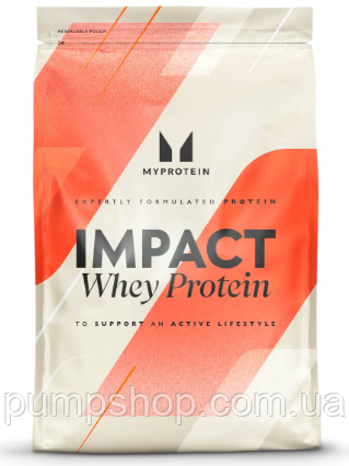 Сироватковий протеїн MyProtein Impact Whey Protein 1000 г (полуничний крем), фото 1