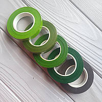 Тейп стрічка — НАБОР (флористична стрічка) 5 шт. по 27 м.