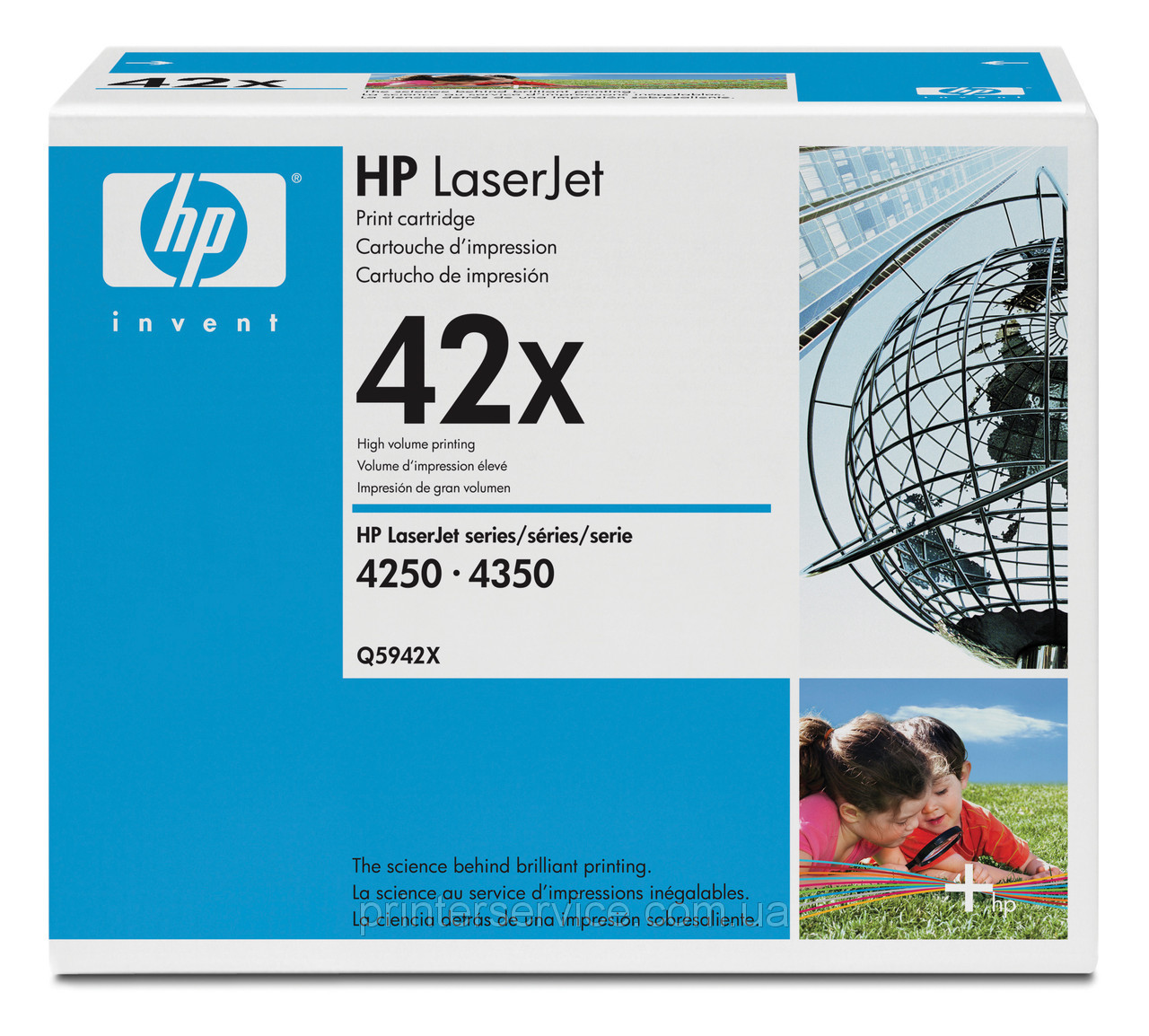 Картридж HP Q5942X оригінальний, для HP LJ 4250/4350 series