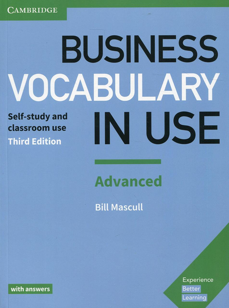 Business Vocabulary in Use Third Edition Advanced with answers (підручник)