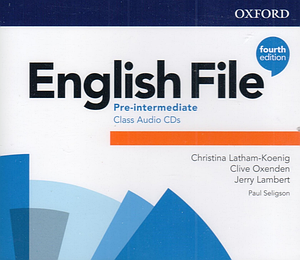Аудіо диск English File Fourth Edition Pre-Intermediate Class Audio CDs