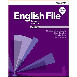 English File Fourth Edition Beginner Workbook with key (Робочий зошит - оригінал)