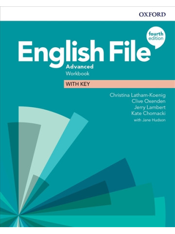 Робочий зошит English File Fourth Edition Advanced Workbook with key