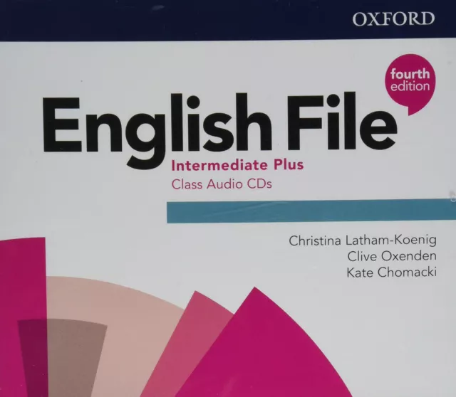 Аудіо диск English File Fourth Edition Intermediate Plus Class CDs