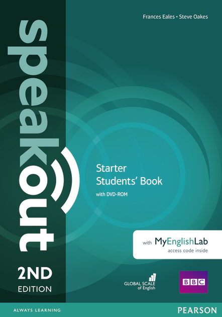 Підручник англійської мови Speakout (2nd Edition) Starter student's Book with DVD-ROM and MyLab Pack