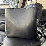 Стильна сумка на плече стиль Guess чорна, якісна сумочка для дівчат Гесс, фото 7