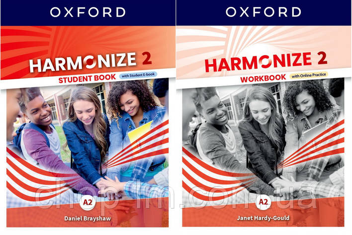 Комплект Harmonize 2 Student Book + Workbook with Online Practice / Підручник + зошит, фото 1