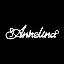 Срібне кольє з ім'ям Angelina ланцюжок з ім'ям Angelina, срібна підвіска з ім'ям Angelina, фото 6