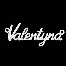 Срібне кольє з Valentyna, ланцюжок з ім'ям Valentyna, срібна підвіска з ім'ям Valentyna, фото 3