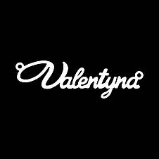 Срібне кольє з Valentyna, ланцюжок з ім'ям Valentyna, срібна підвіска з ім'ям Valentyna, фото 4