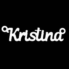 Срібне кольє з ім'ям Kristina/ланцюжок з ім'ям Kristina/Срібна підвіска з ім'ям Kristina, фото 3