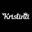 Срібне кольє з ім'ям Kristina/ланцюжок з ім'ям Kristina/Срібна підвіска з ім'ям Kristina, фото 7