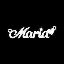 Срібне кольє з ім'ям Maria / ланцюжок з ім'ям Maria / срібна підвіска з ім'ям Maria, фото 6