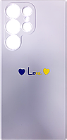 Силікон SA S918B S23 Ultra light violet Ukraine Case