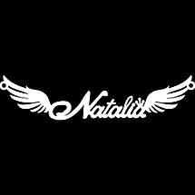 Срібне кольє з ім'ям Natalia / ланцюжок з ім'ям Natalia / срібна підвіска з ім'ям Natalia, фото 5