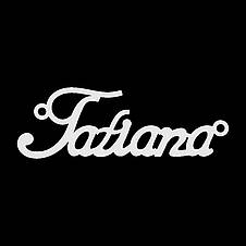 Срібне кольє з ім'ям Tatiana, ланцюжок з ім'ям Tatiana, срібна підвіска з ім'ям Tatiana, фото 3