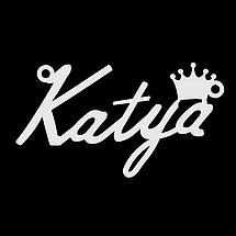 Срібне кольє з ім'ям Katya, срібна підвіска з ім'ям Katya, срібне ім'я Katya, фото 6