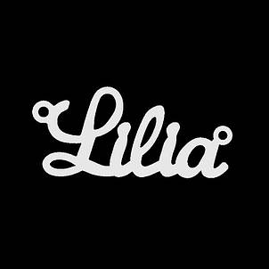 Срібне кольє з ім'ям Lilia, фото 3