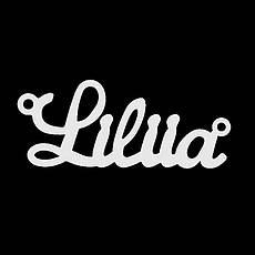 Срібне кольє з ім'ям Lilia, фото 4