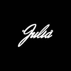 Срібне кольє з ім'ям Julia, фото 4