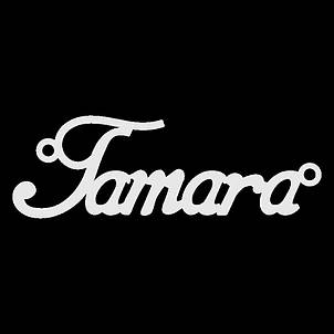 Срібне кольє з ім'ям Tamara, фото 3