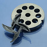 Решітка м'ясорубки Everest TCE-12 TC12 12мм та ніж, фото 4