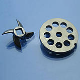 Решітка м'ясорубки Everest TCE-12 TC12 12мм та ніж, фото 2