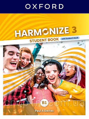 Harmonize 3 Student Book with Student E-book (Paul A Davies) / Підручник, фото 1
