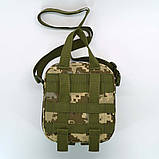 Сумка для пульта керування дроном TX12 в камуфляжі ММ-14, фото 3
