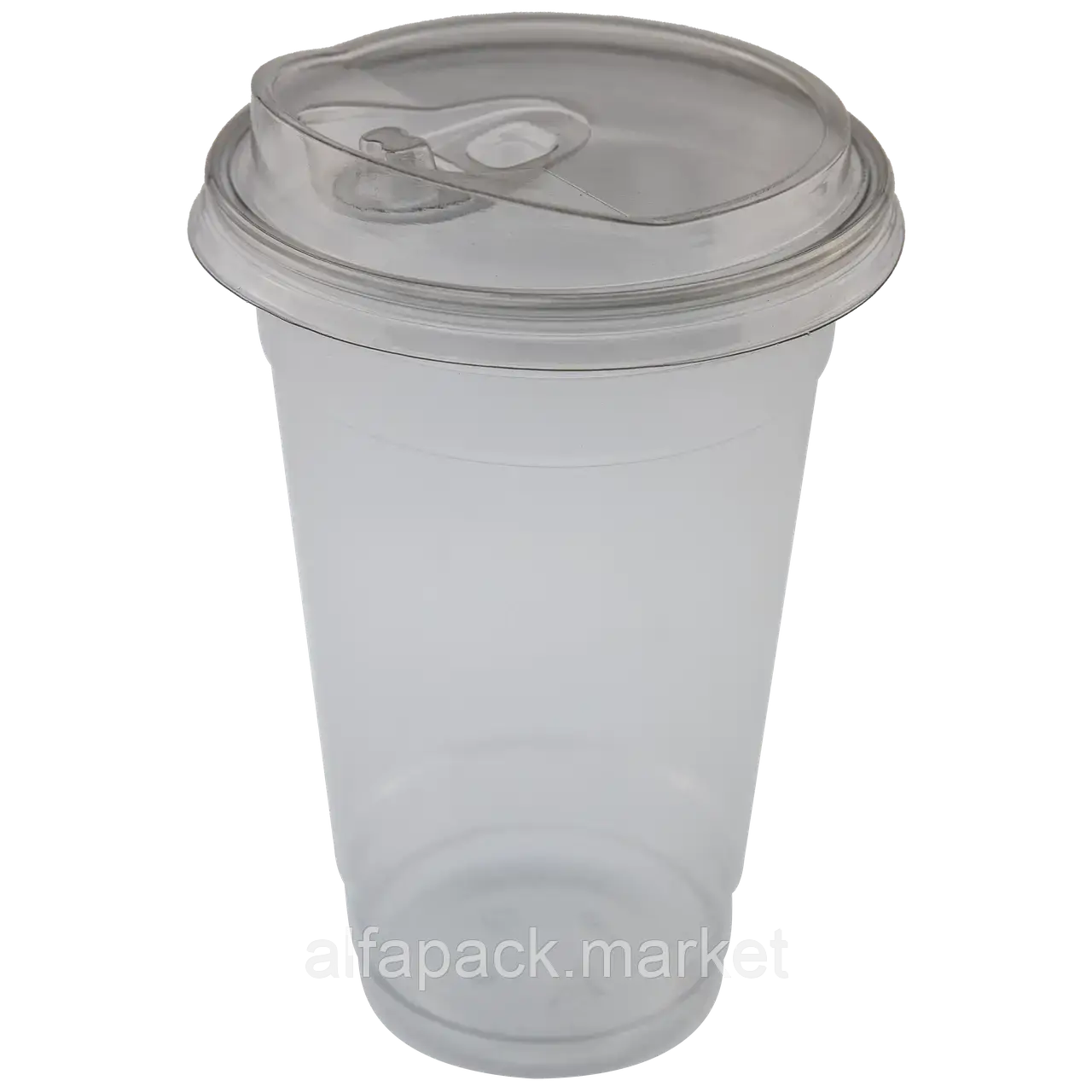 Стакан "Коктейльний" 480мл (кришка з кліпсою) 50 шт/пак  062300010