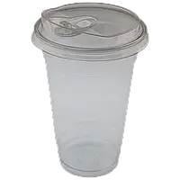 Стакан "Коктейльний" 480мл (кришка з кліпсою) 50 шт/пак 062300010