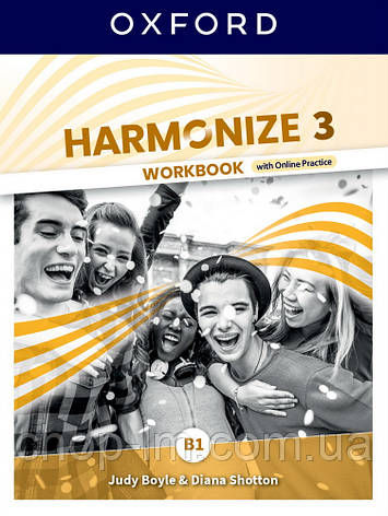 Harmonize 3 Workbook with Online Practice (Judy Boyle, Diana Shotton) / Робочий зошит, фото 1