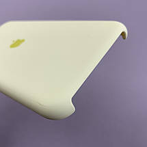 Чохол для Apple iPhone 11 Pro Max силіконовий кейс із мікрофіброю на айфон 11 про макс блідо жовтий slk, фото 4