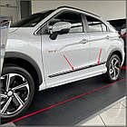 Молдинги на двері для Mitsubishi Eclipce Cross 2018+ FL. 2022+