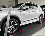 Молдинги на двері для Mitsubishi Eclipce Cross 2018+ FL. 2022+, фото 4