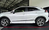 Молдинги на двері для Mitsubishi Eclipce Cross 2018+ FL. 2022+, фото 5