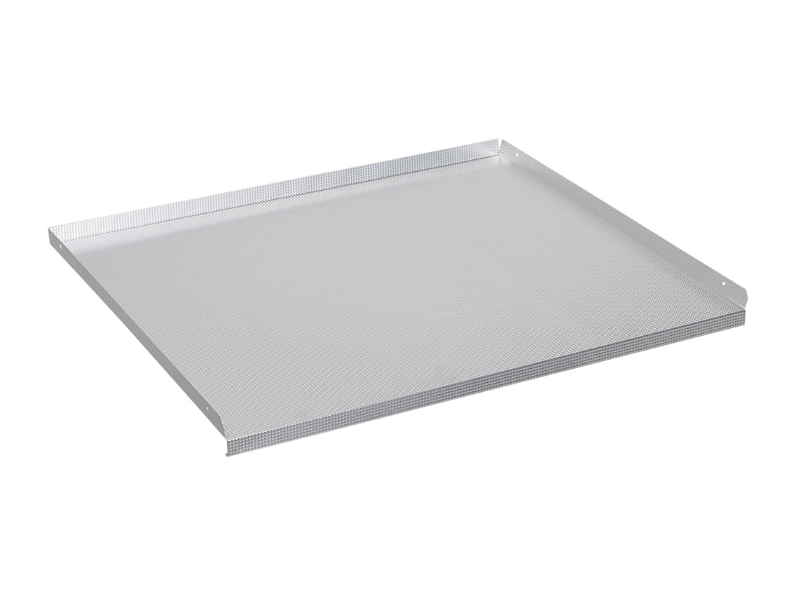 Піддон Volpato металевий L-800 кольору Алюміній, фото 1