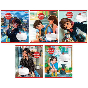 Зошит 24арк клітинка 1B Japanese adventure 767004 (20 шт в уп)