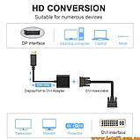 Адаптер переходник DisplayPort DVI-D DP адаптер для монитора DP DVI M/F Cablexpert A-DPM-DVIF-002, фото 8