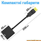 Адаптер переходник DisplayPort DVI-D DP адаптер для монитора DP DVI M/F Cablexpert A-DPM-DVIF-002, фото 6